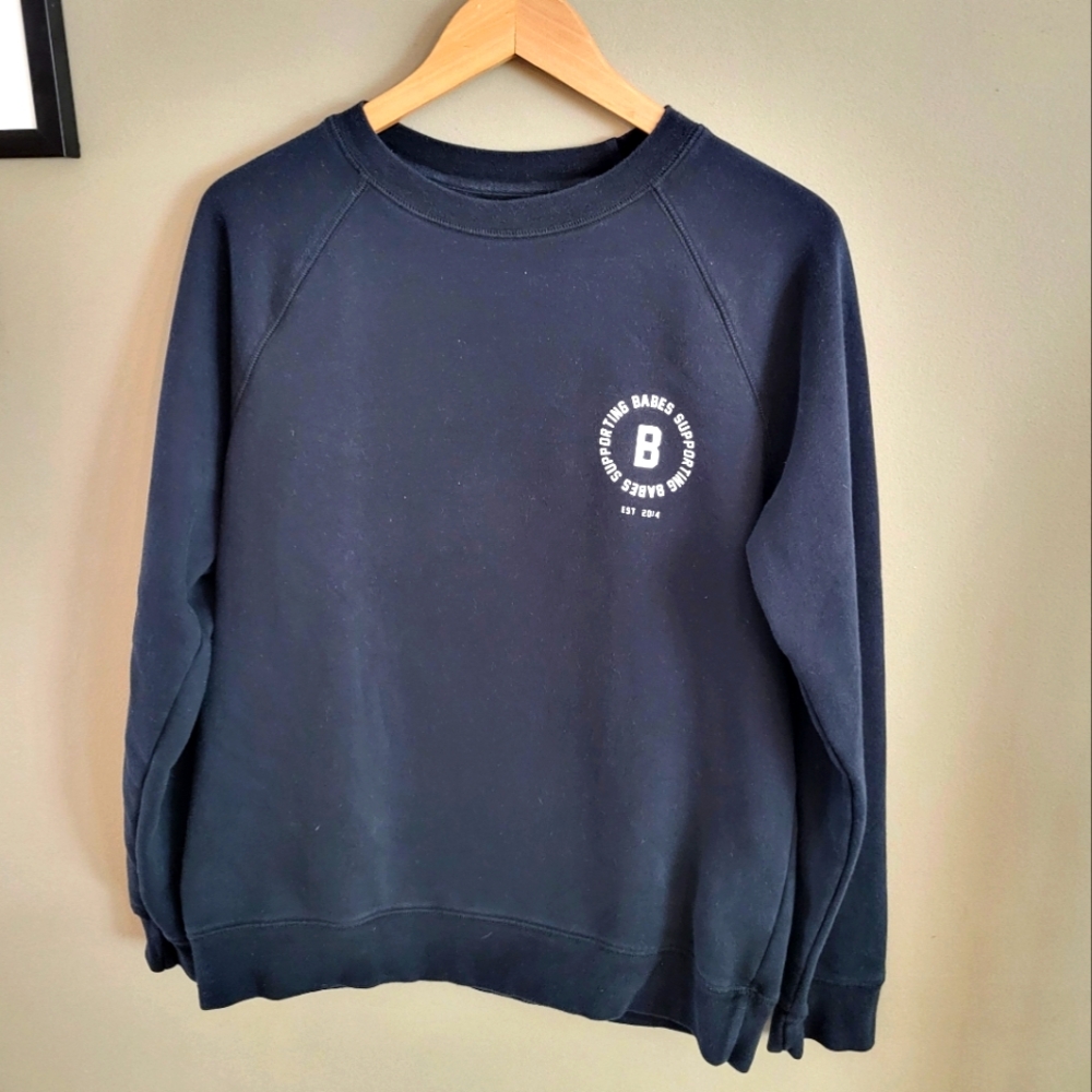 BTL "Babes Supporting Babes" M/L black sweatshirt